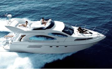 Azimut 46 boat for charter in Cyprus -