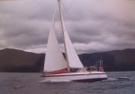 Steel Ewbank 40 sailing yacht for sale