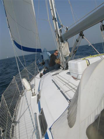 Bavaria 34 cruising yacht - sailing in the med is a joy