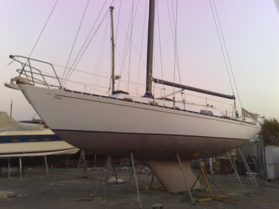 Islander 37 cruising sailing yacht for sale