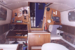 Westerly 31 interior