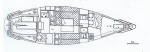 Dufour 35 layout plan
