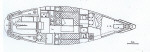 Dufour 35 layout plan